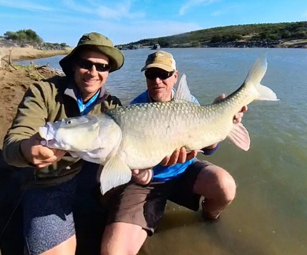 Orange River Yellowfish fishing