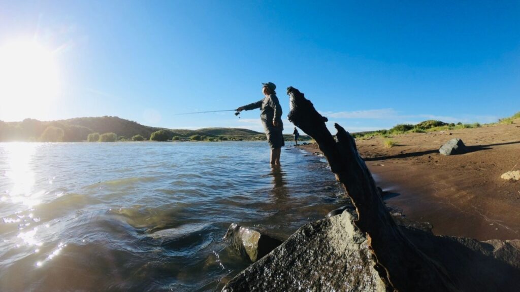 Orange river casting angle