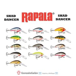lure shad dancer rapala