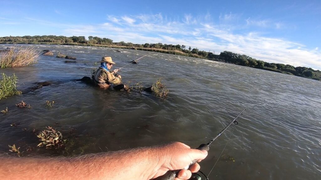 Lure Presentation on the Orange River for Yellowfish